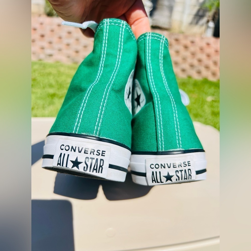 Converse Chuck Taylor All Star Hi Sneaker Amazon Green mens 8.0 women’s 10 - Picture 5 of 11